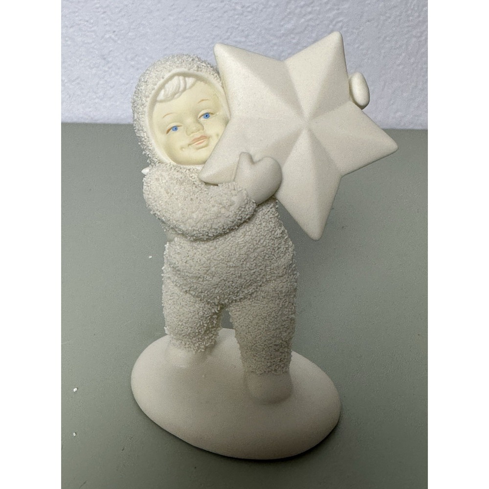 Dept. 56  Snow Babies - I‎ Found the Biggest Star of All #68748 EUC
